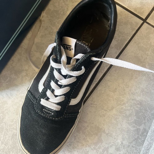 Vans Old Skool used, size 39, black sneakers