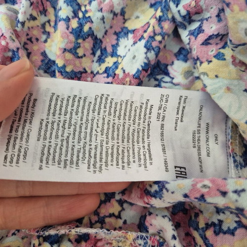 Only Floral Summer Dress New with Tags Size S