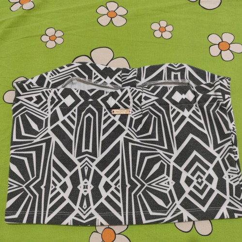 Strapless top Kendall + Kylie new, black and white, size M