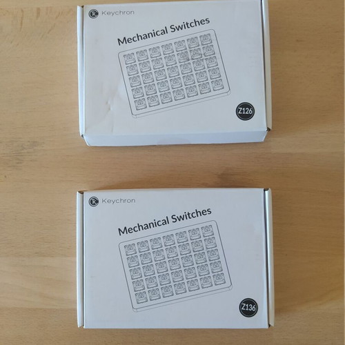 Gateron and Kailh Switch Testers with transparent Keycaps, 70 pieces, new