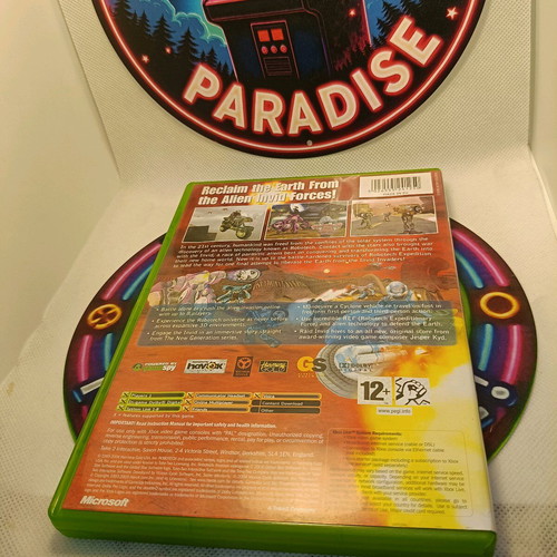Robotech Invasion Xbox Original used