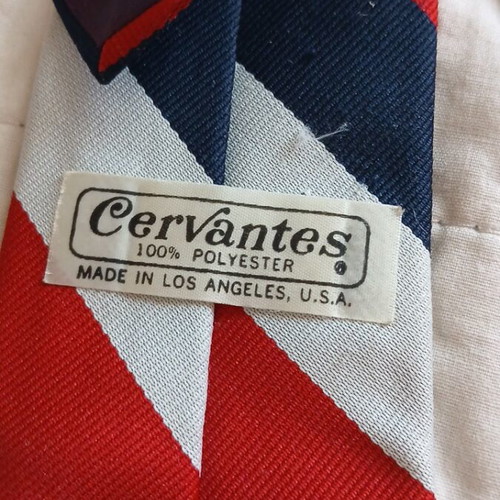 Baseball 1986 World Series collectible vintage tie used