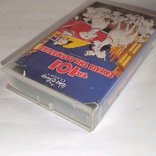 VHS 101 Dalmatians used, dubbed