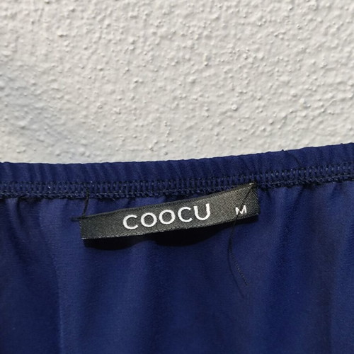Coocu women's blue top medium like new