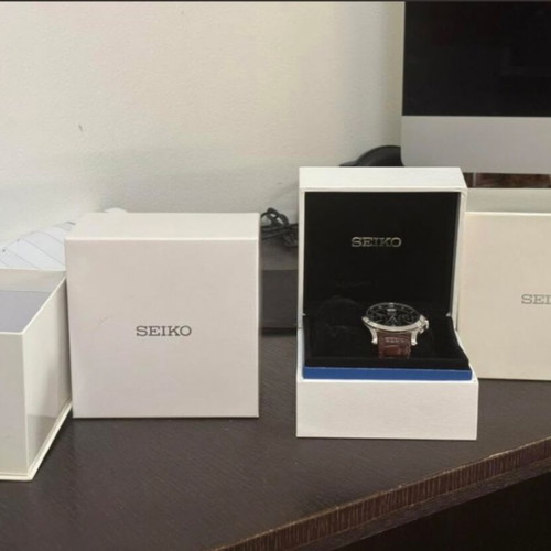 Seiko Premier Big Date Chronograph men's watch