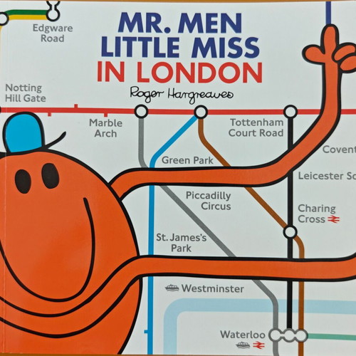 Mr. Men & Little Miss Busy Tour of London children's book new