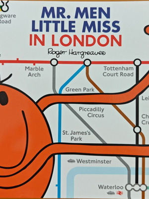 Mr. Men & Little Miss Busy Tour of London children's book new