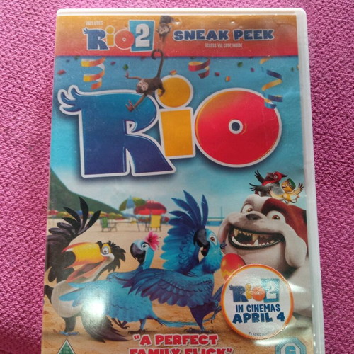 Rio 1 DVD like new, subbed animation