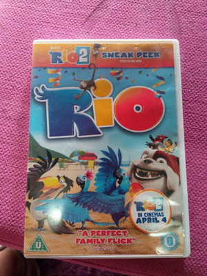 Rio 1 DVD like new, subbed animation