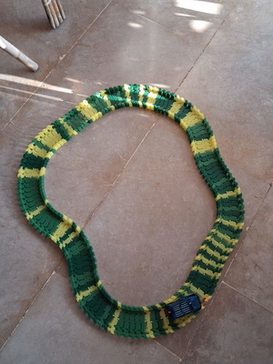 Battery-powered car track used