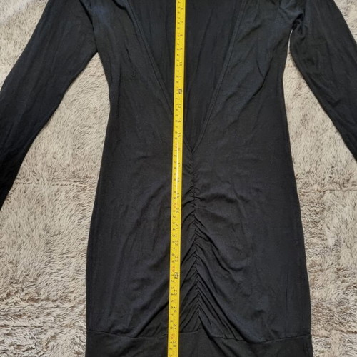 Dress with open back, like new, size S, black