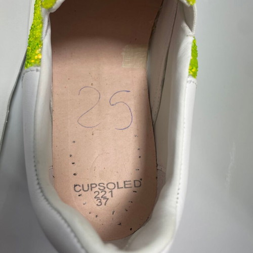 Alexander McQueen slip on sneakers, like new, size 37, green