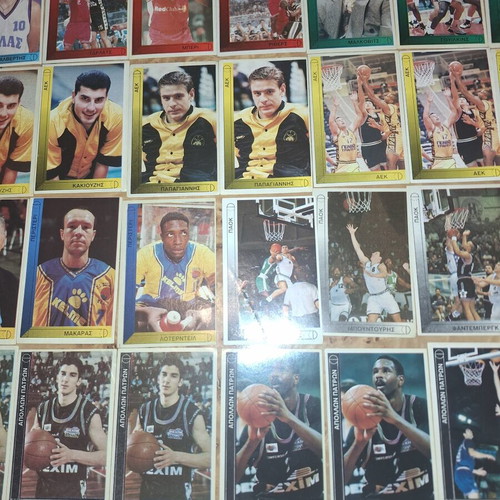 Basket '95-'96 stickers, set of 45