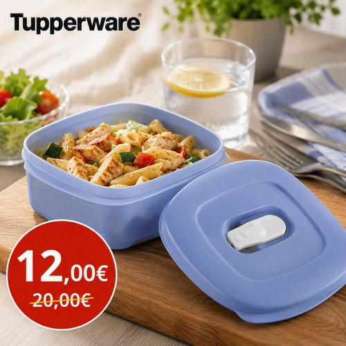 Tupperware Crystal Wave 500ml food storage container new