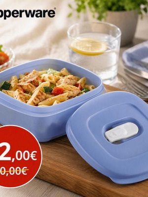 Tupperware Crystal Wave 500ml food storage container new
