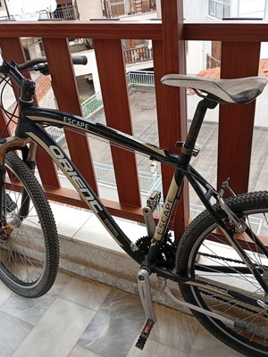 City bicycle used with new tires, brakes and gears, 24 inch