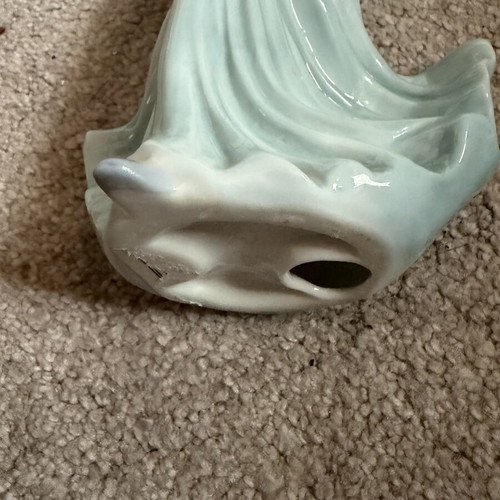 Porcelain figurine doll like new, height 25 cm