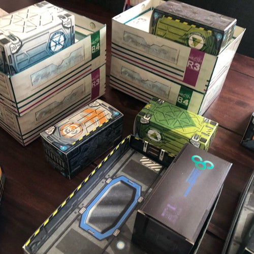Infinity terrain carton like new from two starter boxes
