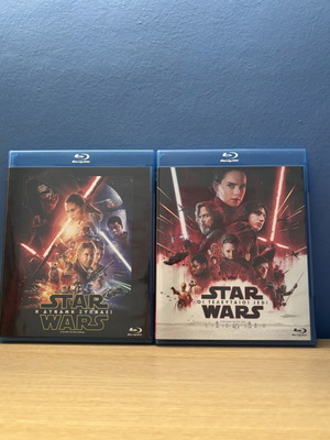 Star Wars Force Awakens και The Last Jedi Blu-Ray σαν καινούργιο με ελληνικούς υπότιτλους