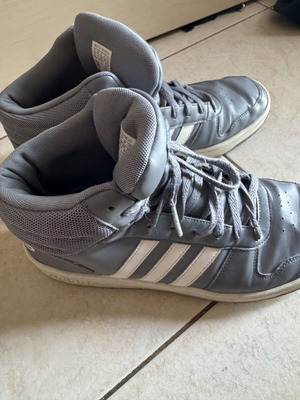 Adidas Hoops 2.0 Mid sneakers used, size 46, gray