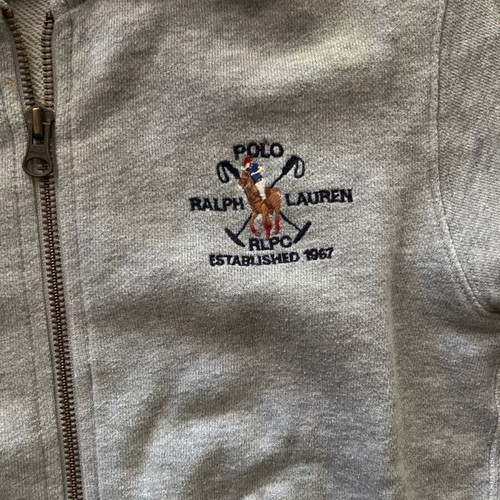 Ralph Lauren cotton jacket 5 years like new, gray
