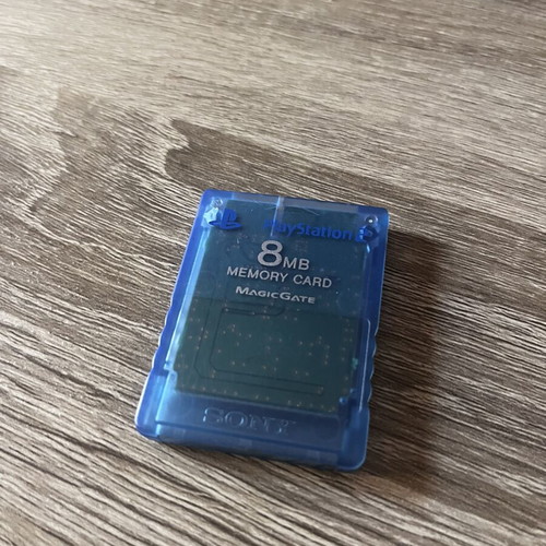 Sony PS2 Memory Card 8MB Island Blue SCPH-10020