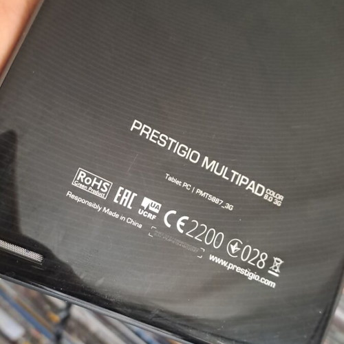 Prestigio tablet used in excellent condition