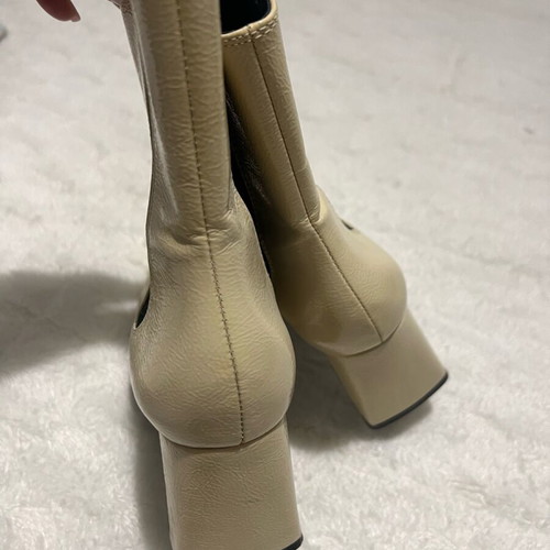 Zara beige boots like new, size 37