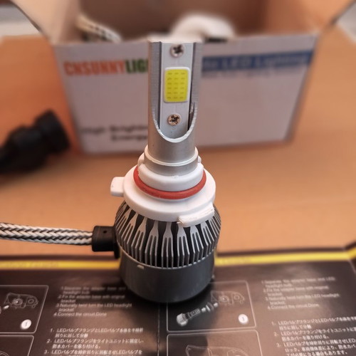 LED HB3-9005 car lamps, pair