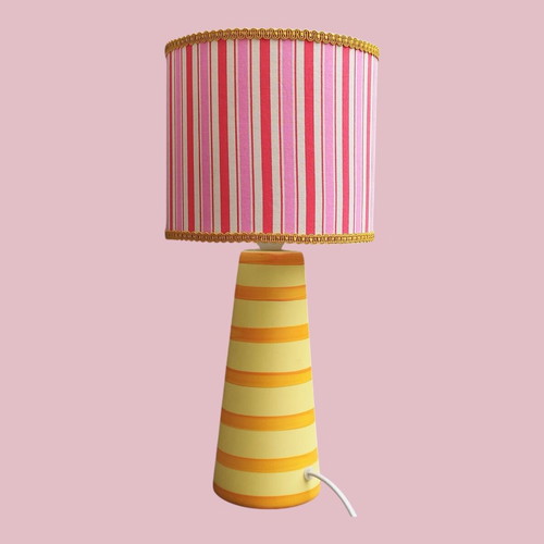 Portatif pop art stripes lamp 35x15 E27 new