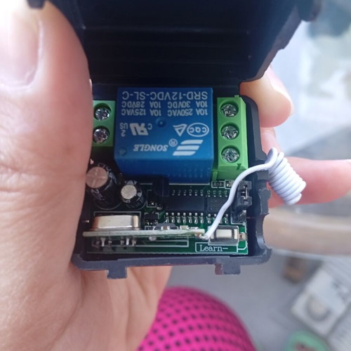 Wireless 12V Remote Control Set with 2 Transmitters and Receiver
