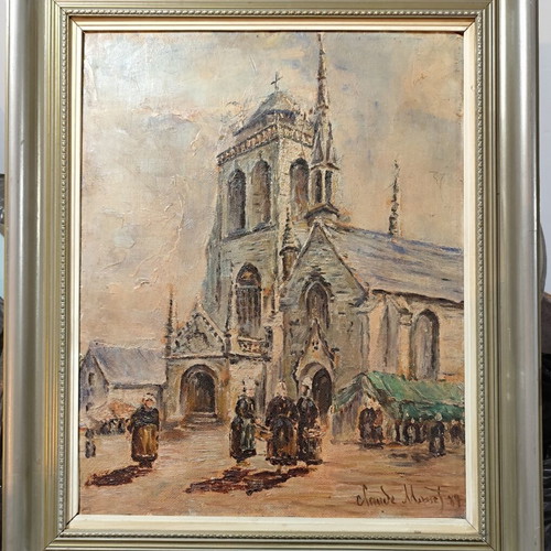 Painting with frame, 53x68 cm