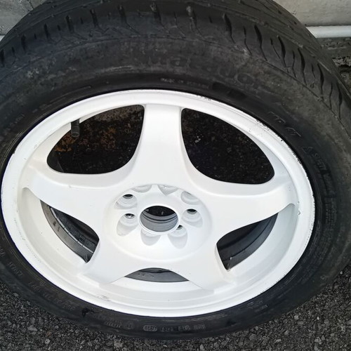 O.Z Superlegera 16 Wheels Used, 4x108 4x100 Offset 42 White