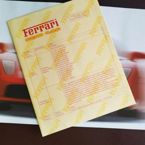 Panini Ferrari sticker album like new