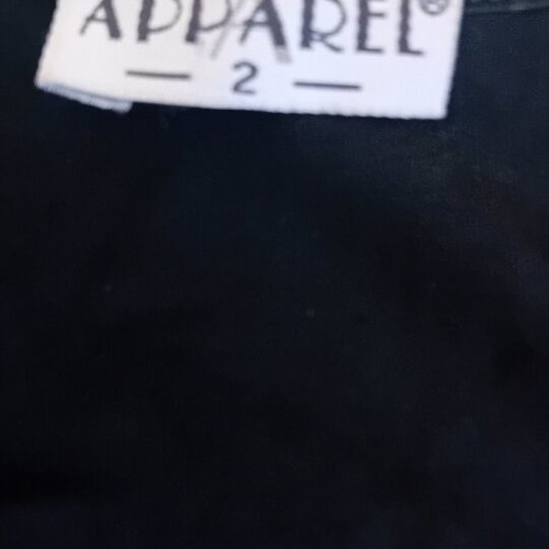 Blouse with unique design like new, black