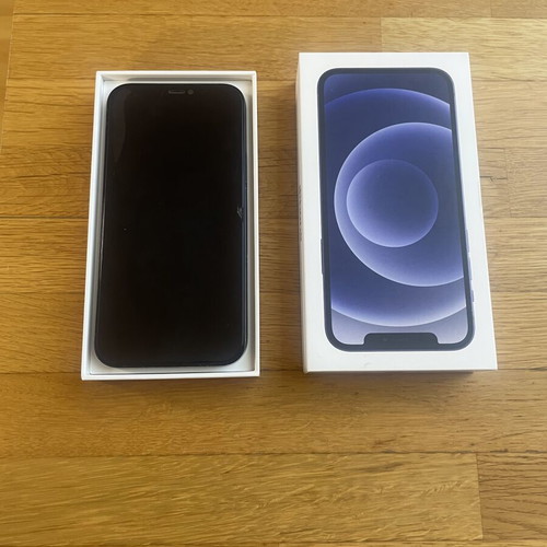 iPhone 12 used, 64GB, black, battery health 79%