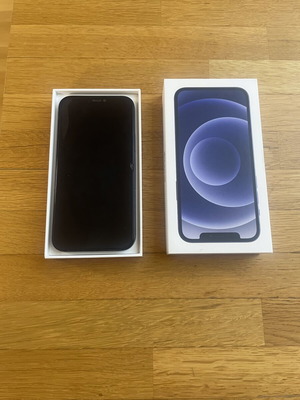 iPhone 12 used, 64GB, black, battery health 79%