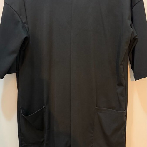 Shein black oversized one-piece suit like new, size L