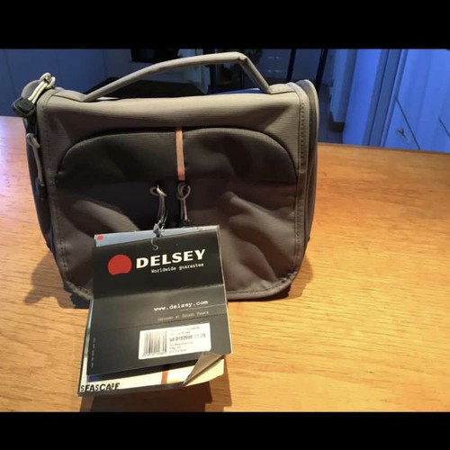 Delsey organiser wet pack grey new