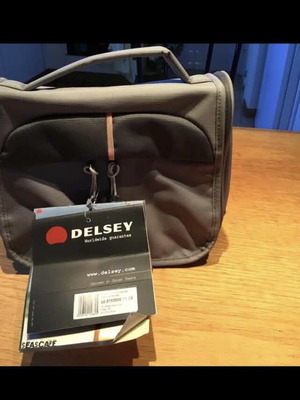 Delsey organiser wet pack grey new