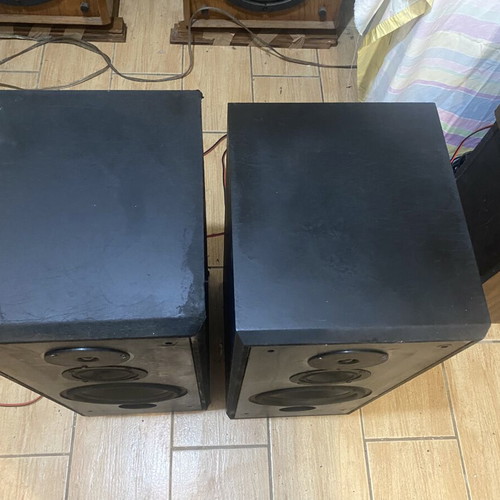Roister DS-110 speakers used, genuine Vifa drivers, 105 watt