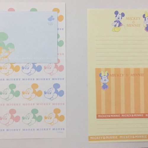 Mikey mousse stationery set new, 2 pieces