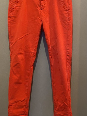 Reiko Sandy women's chino pants size 27 small like new, red coral