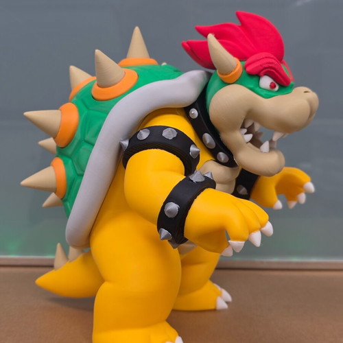 3D figure Bowser Super Mario made to order
