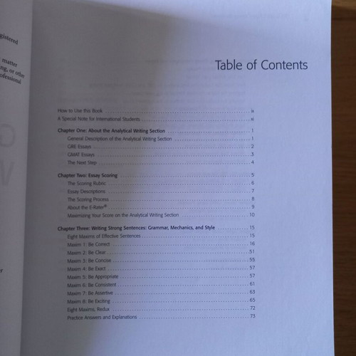 Gmat Gre exam workbook like new, English