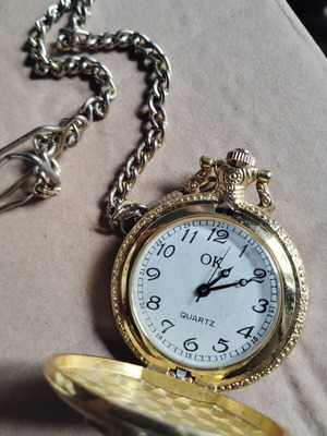 Pocket watch used, gold