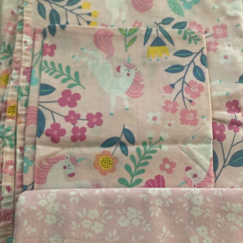 Nef-Nef Crib Sheet Set like new, 2x(120×170) 1x(30×40)