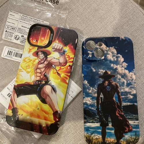 iPhone 14 Plus cases new with Ace from One Piece, set of 2