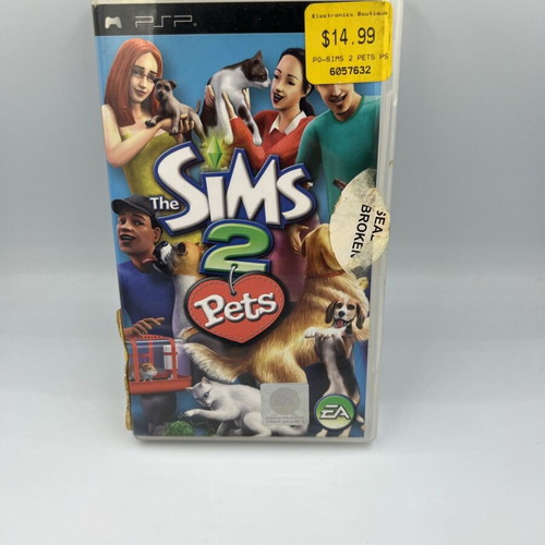 Sims 2 Pets PSP used without manual