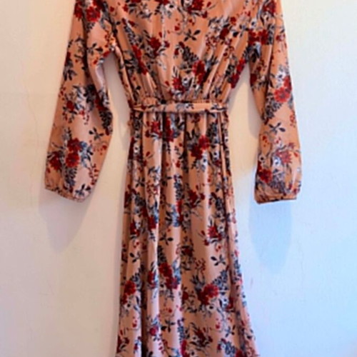Summer maxi dress floral made in Italy one size like new